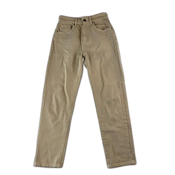 Cotton On “Mom Jeans” Beige  in Color relaxed straight Women's Size 4 - Picture 1 of 11